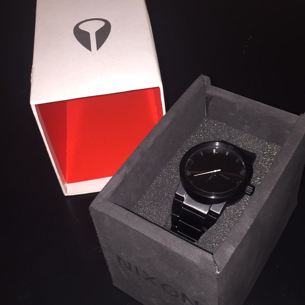 Nixon Cannon Watch - Black